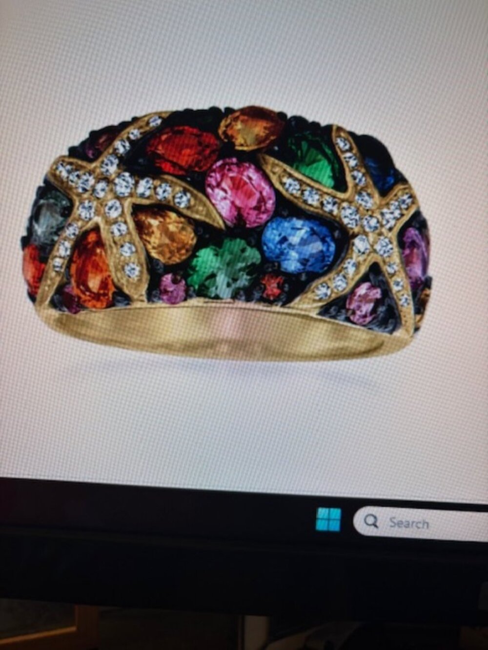 Starfish Ring by Effy